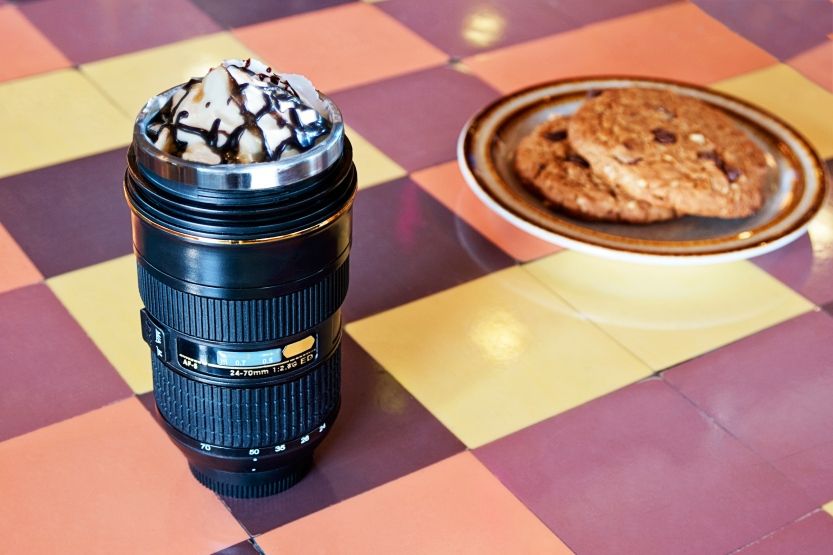 Nikon lens mug