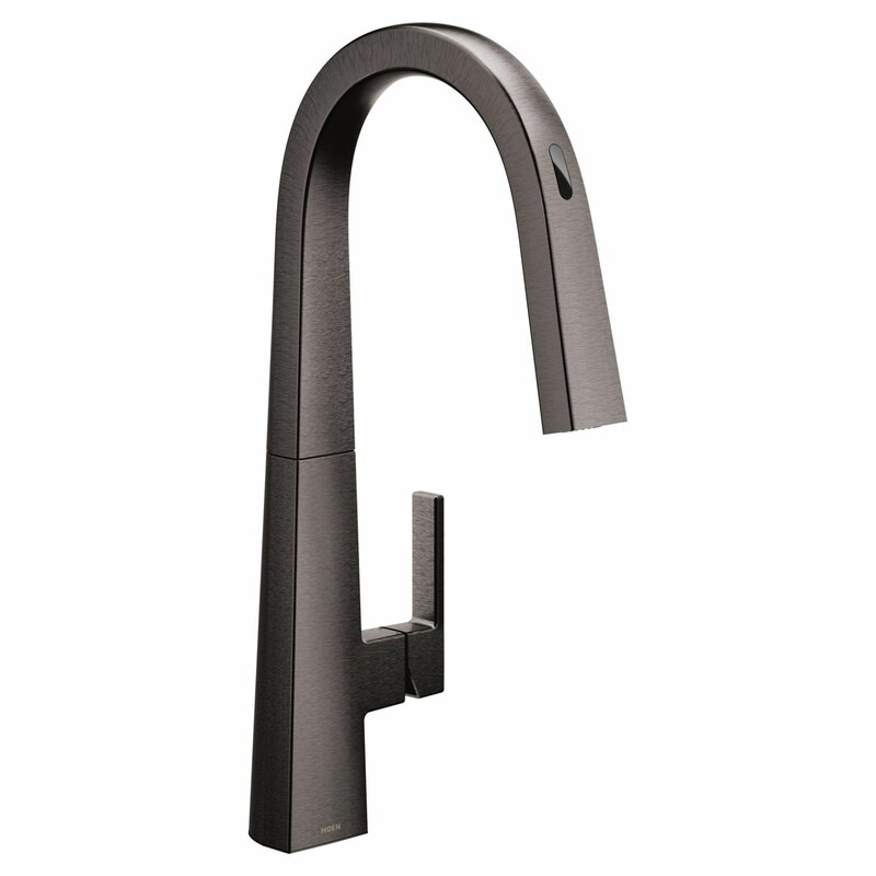 Nio Smart Touchless Single Handle Kitchen Faucet with Wave