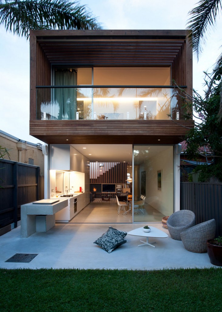 North Bondi House by MCK Architects Outdoor concrete patio