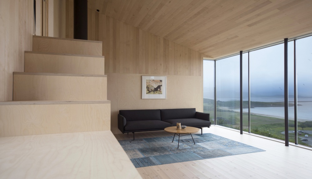 Norway Stokkoya House by Kappland Arkitekter sofa