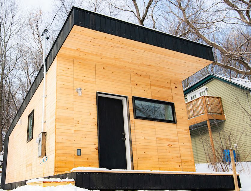 Norwich University in Vermont Tiny House