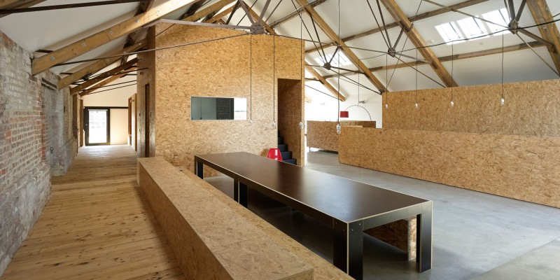 Ochre Barn Interior