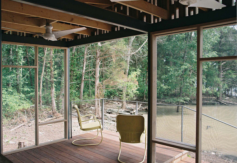 Off Grid Cape Russell Retreat Porch