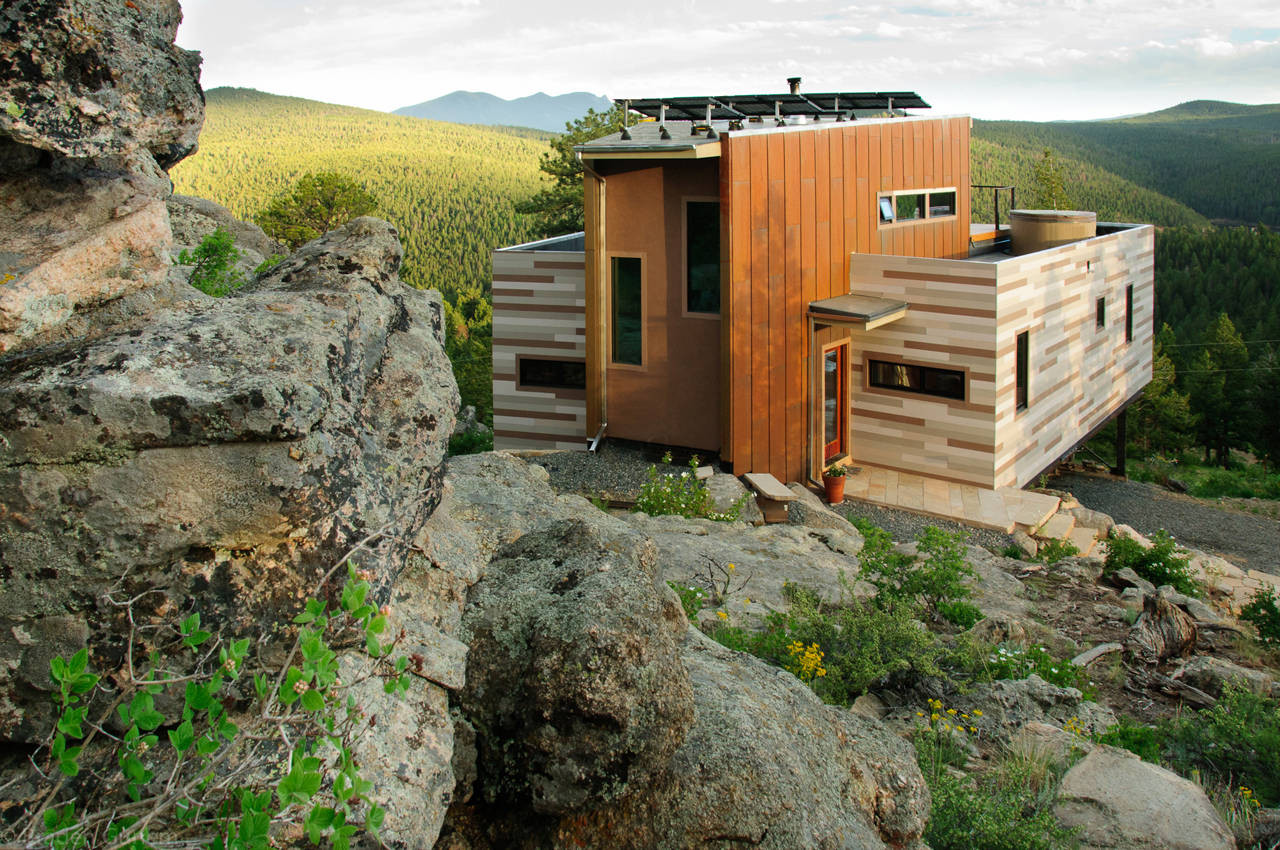 Off Grid Shipping Container House