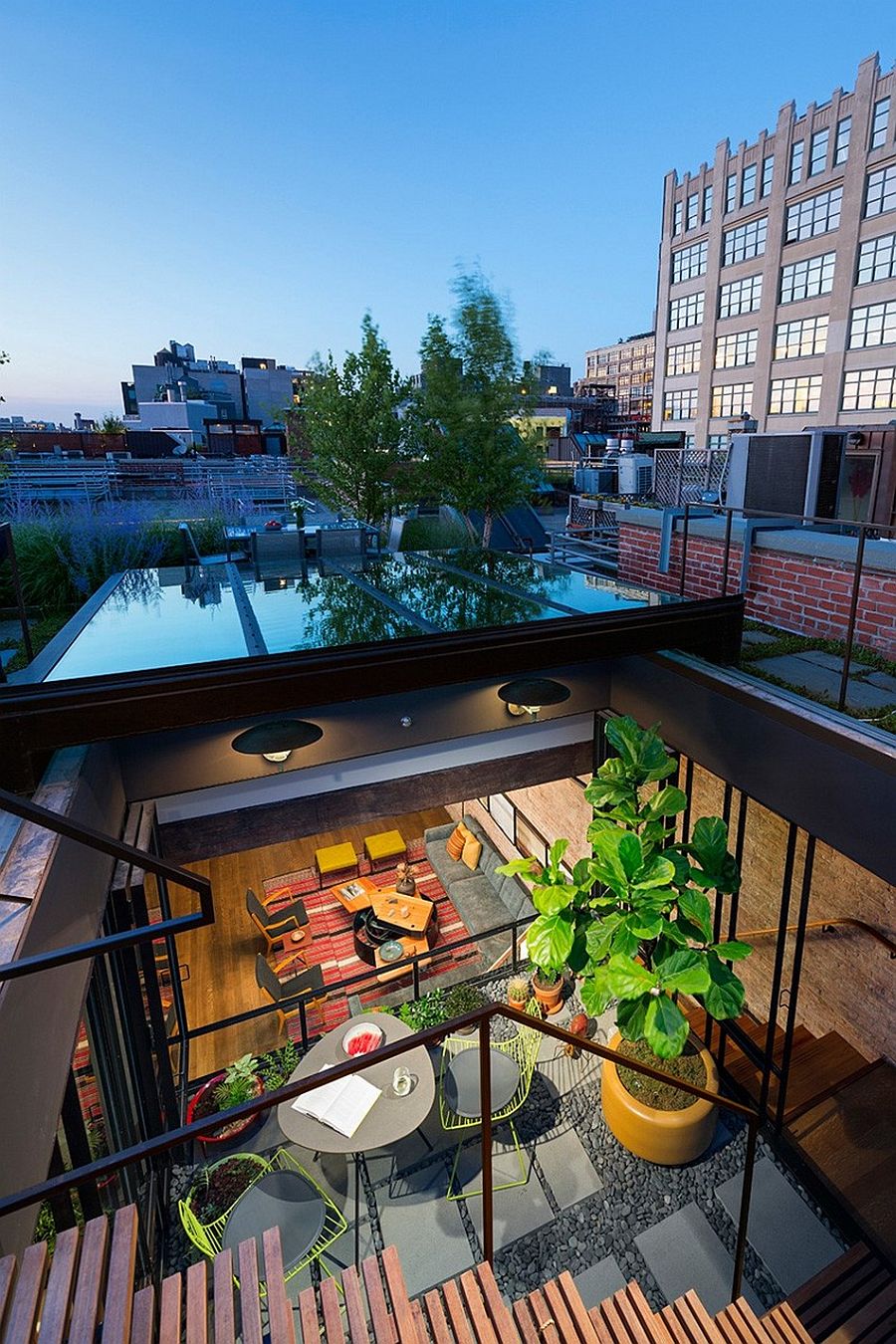 Old Warehouse Turned Into A Loft Rooftop