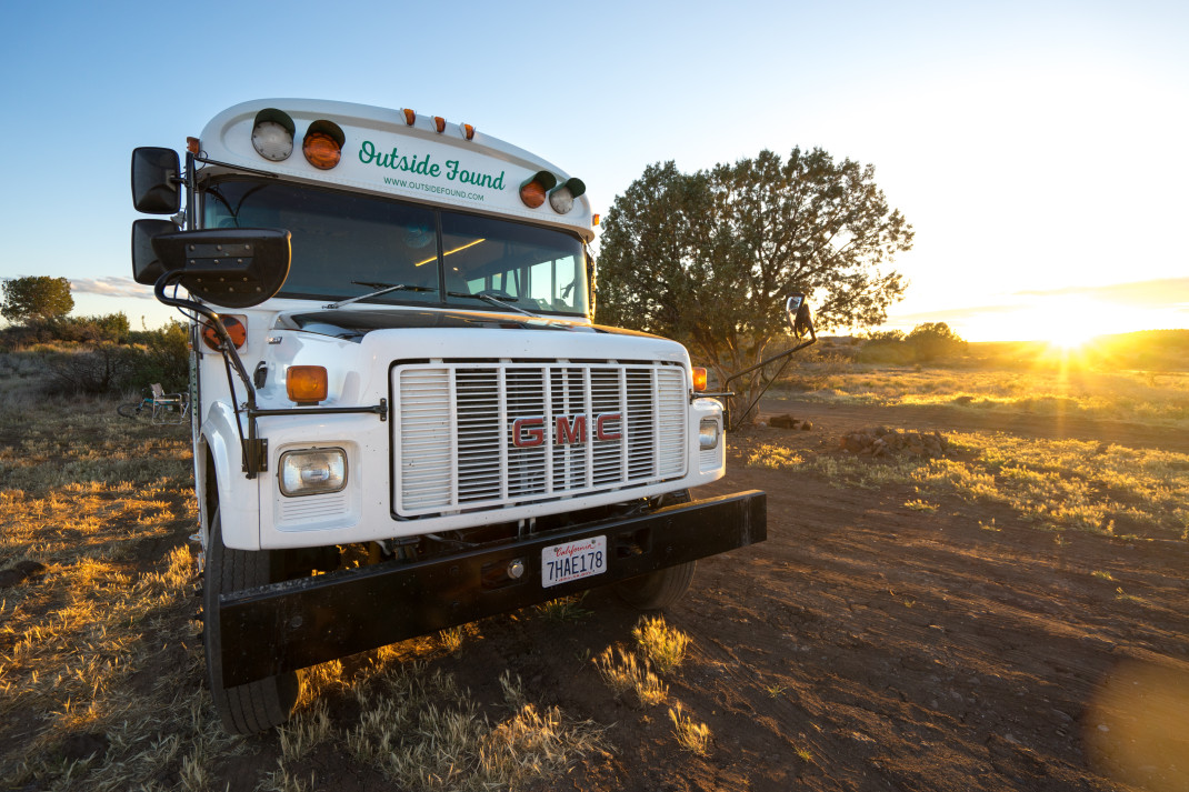 Old school bus conversion