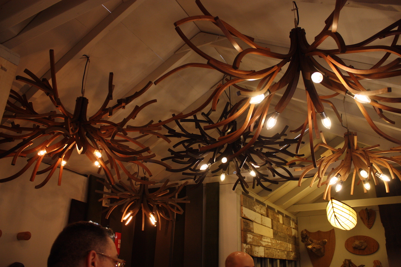 Ontario wood chandeliers