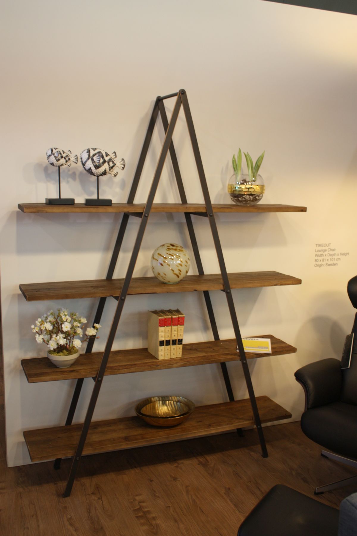 Open shelving decorating