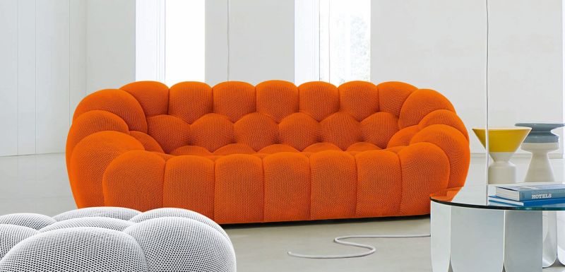 Orange bubble roche bobois