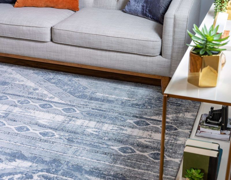 Oregon Square Rug geometric design