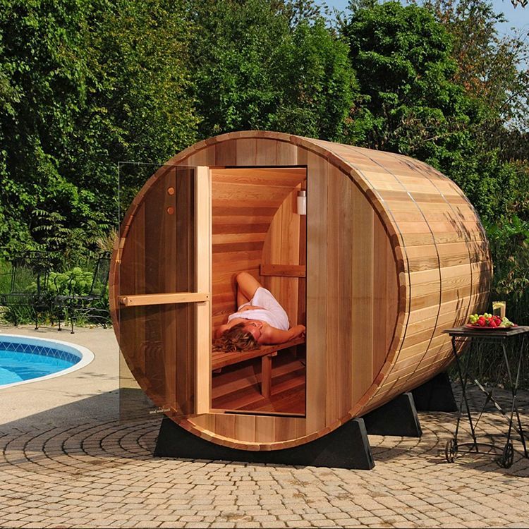 Outdoor Barrel Sauna