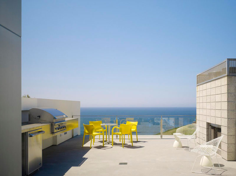 Open kitchen with a great view
