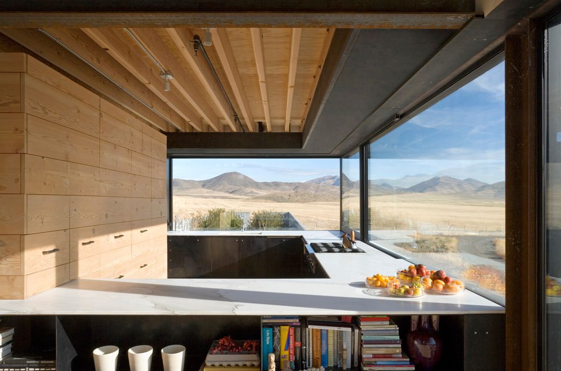 Outpost desert residence kitchen