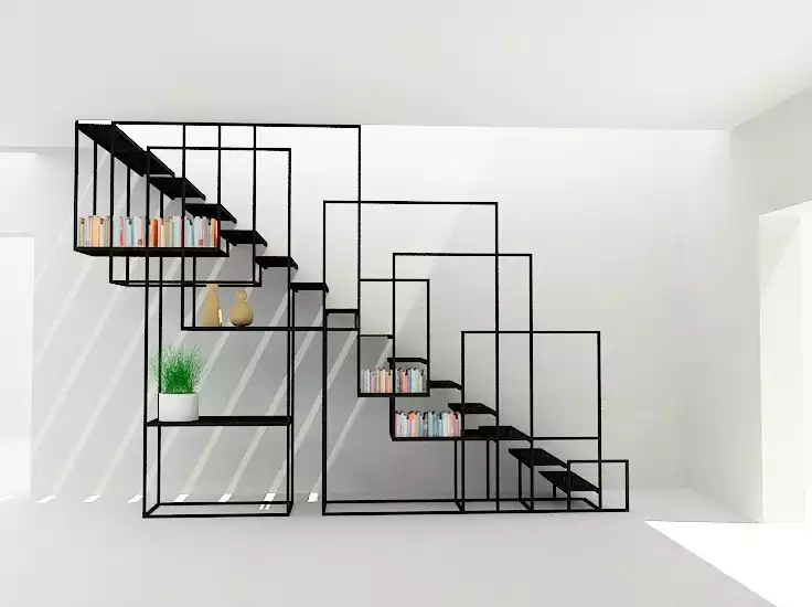 staircase design ideas Overlapping Cubes