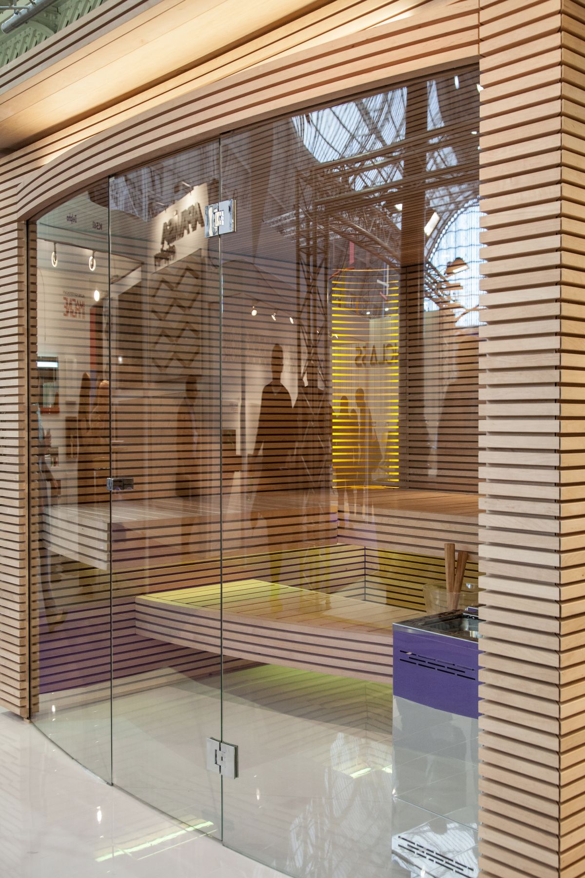 Ovola home sauna design from Küng