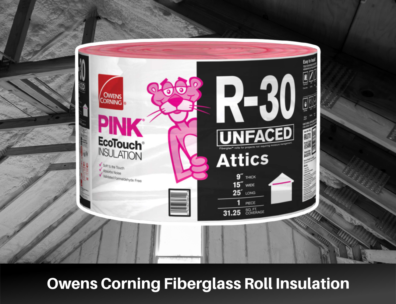 Owens Corning Fiberglass Roll Insulation