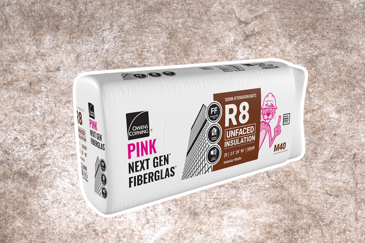 Owens Corning Pink Next Gen Sound Attenuation Batts (SAB)