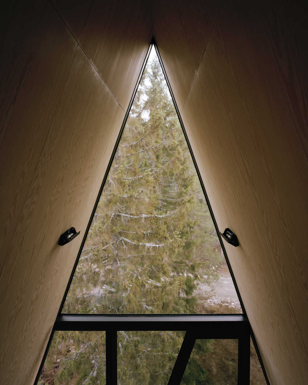 PAN Treetop a FRAME cABIN GLASS