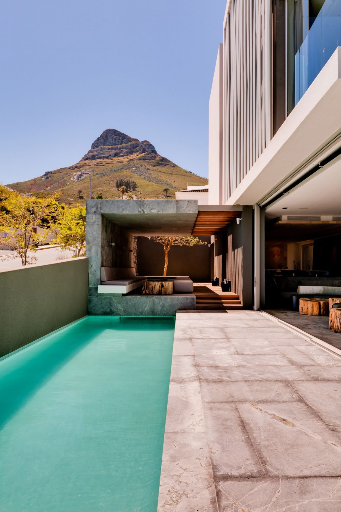 POD Boutique Hotel Pergola Design for Pool