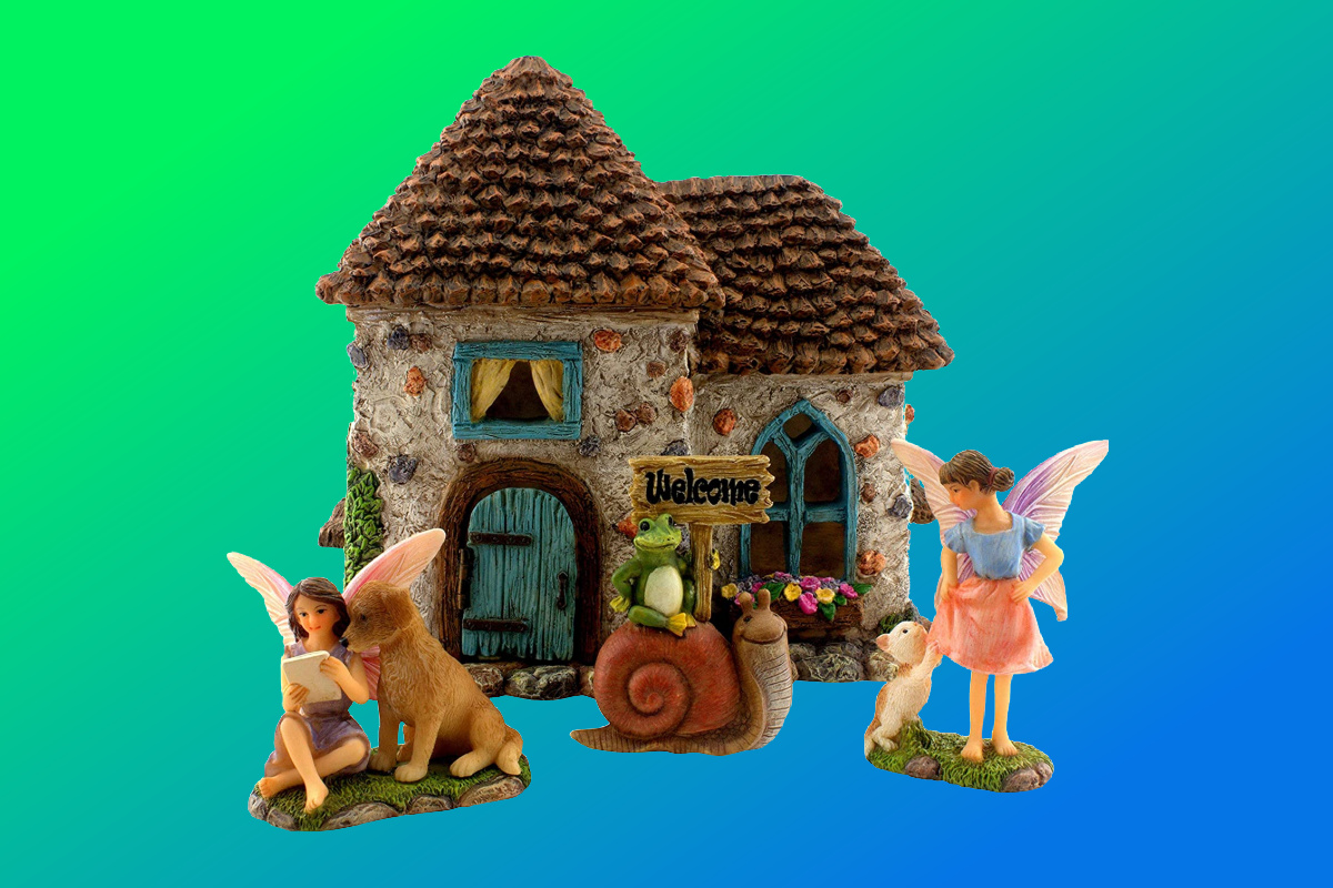 PRETMANNS Fairy Garden House Kit