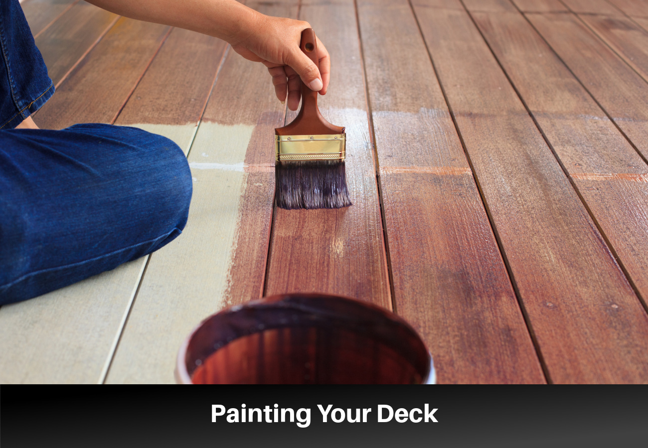 Painting Your Deck