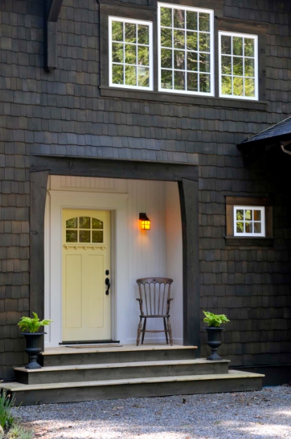 Pale Yellow Front Door