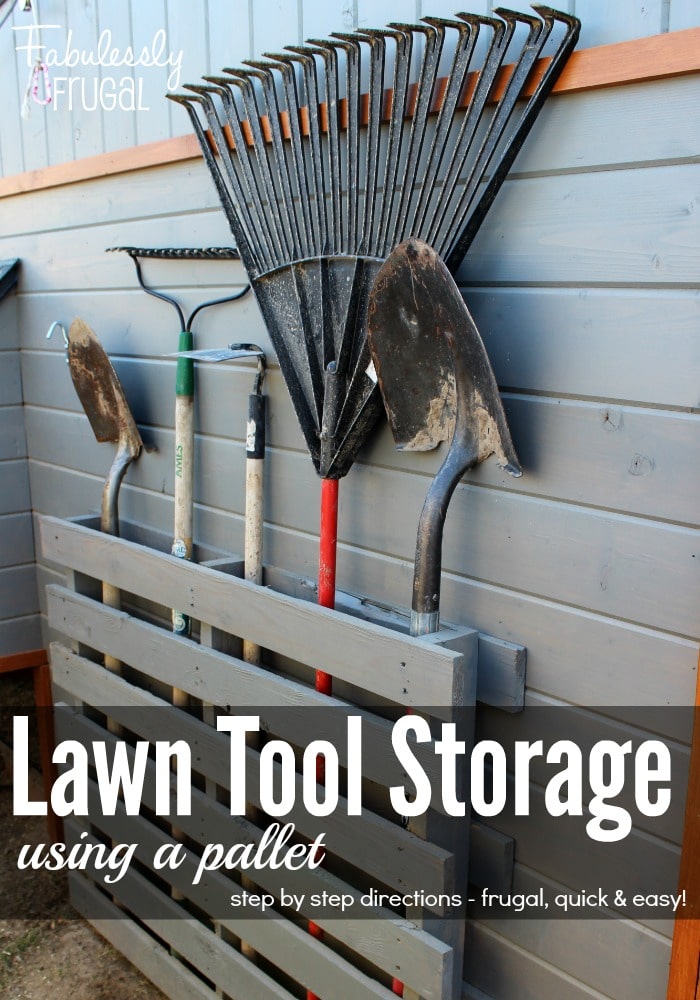 Pallet Storage Tools DIY