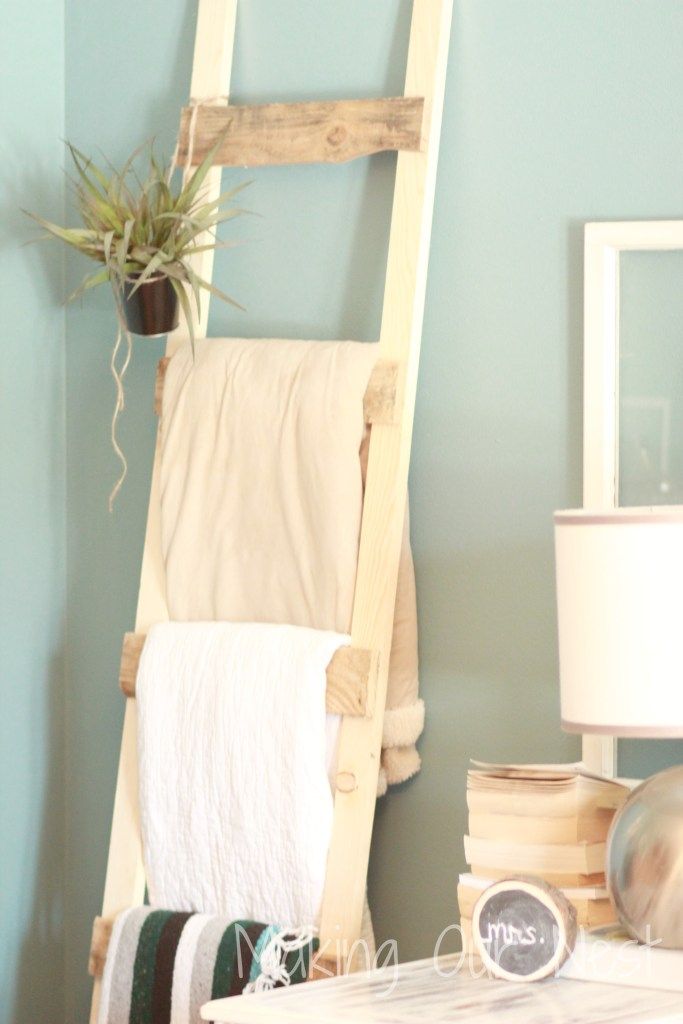 A Blanket Ladder to Place by Your Bed