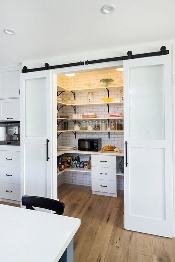 Pantry barn doors