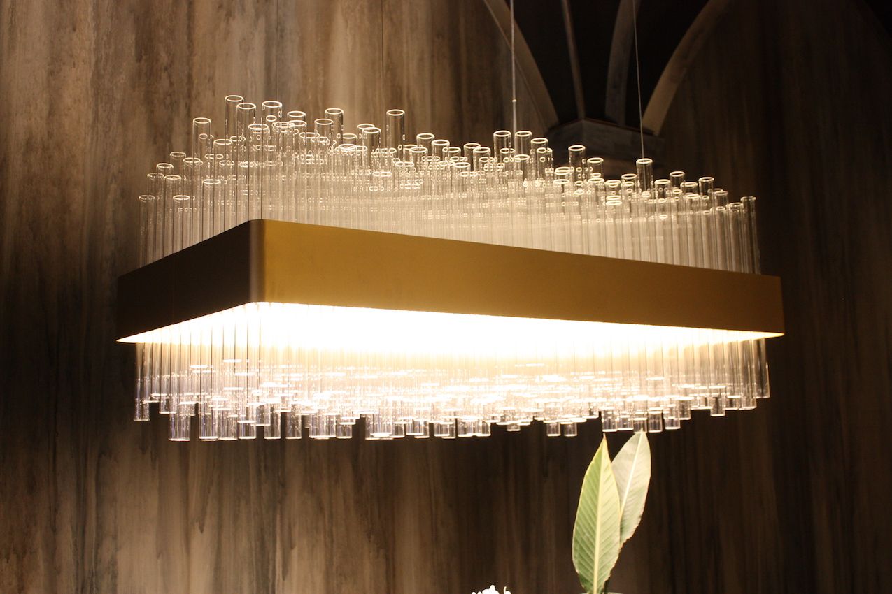 Paolo Castelli tube chandelier