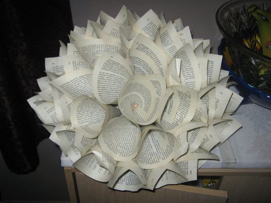 Paper Flower Centerpiece