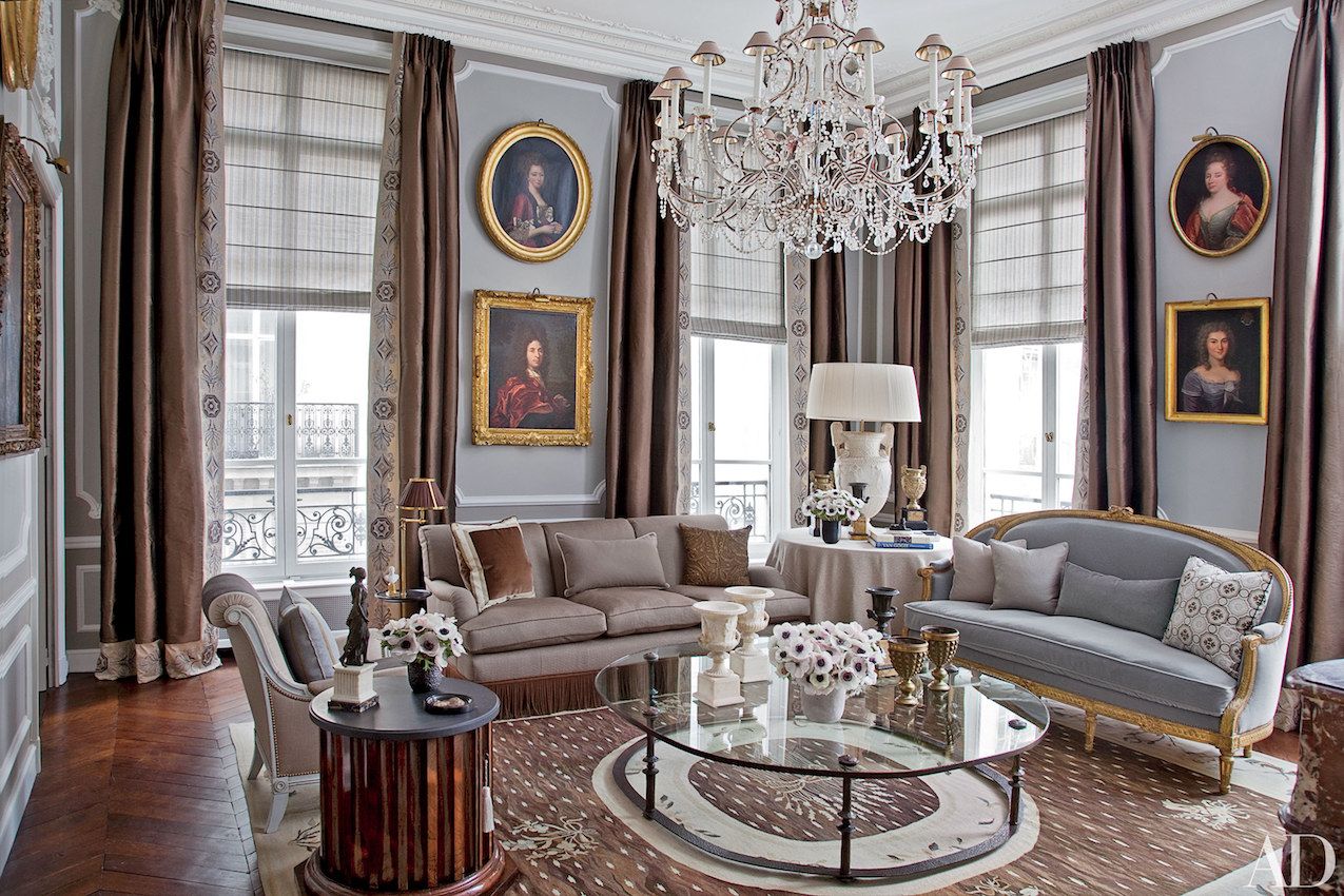 Parisian Living room Decor