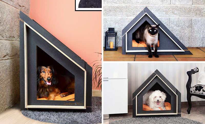 Pet Houses Were Inspired By Swiss Mountains