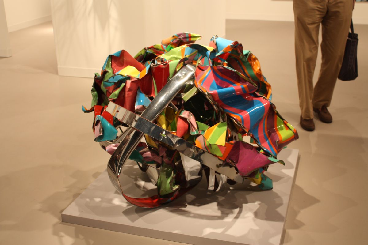 Peter Freeman Gallery sculpture