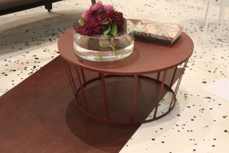 We love this round coffee table called HOLLO from Petite Friture for its airy, elegant shape and the fact that it comes in six epoxy coating colors and three different sizes.