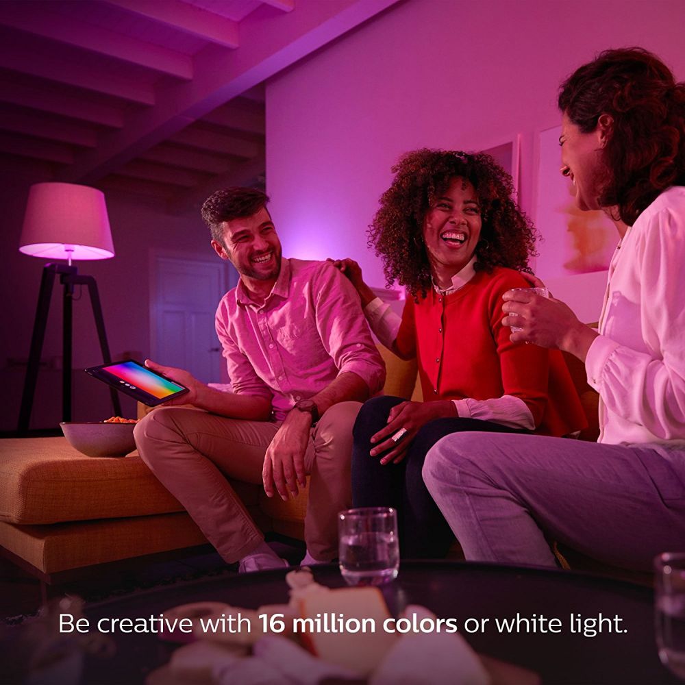 Philips Hue Starter Kit 3rd Generation 16 million colors or white light