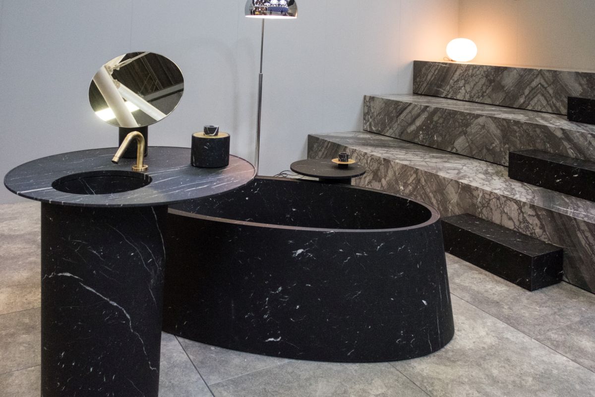 Pibamarmi Bathroom Collection from Marble at Cersaie 2017