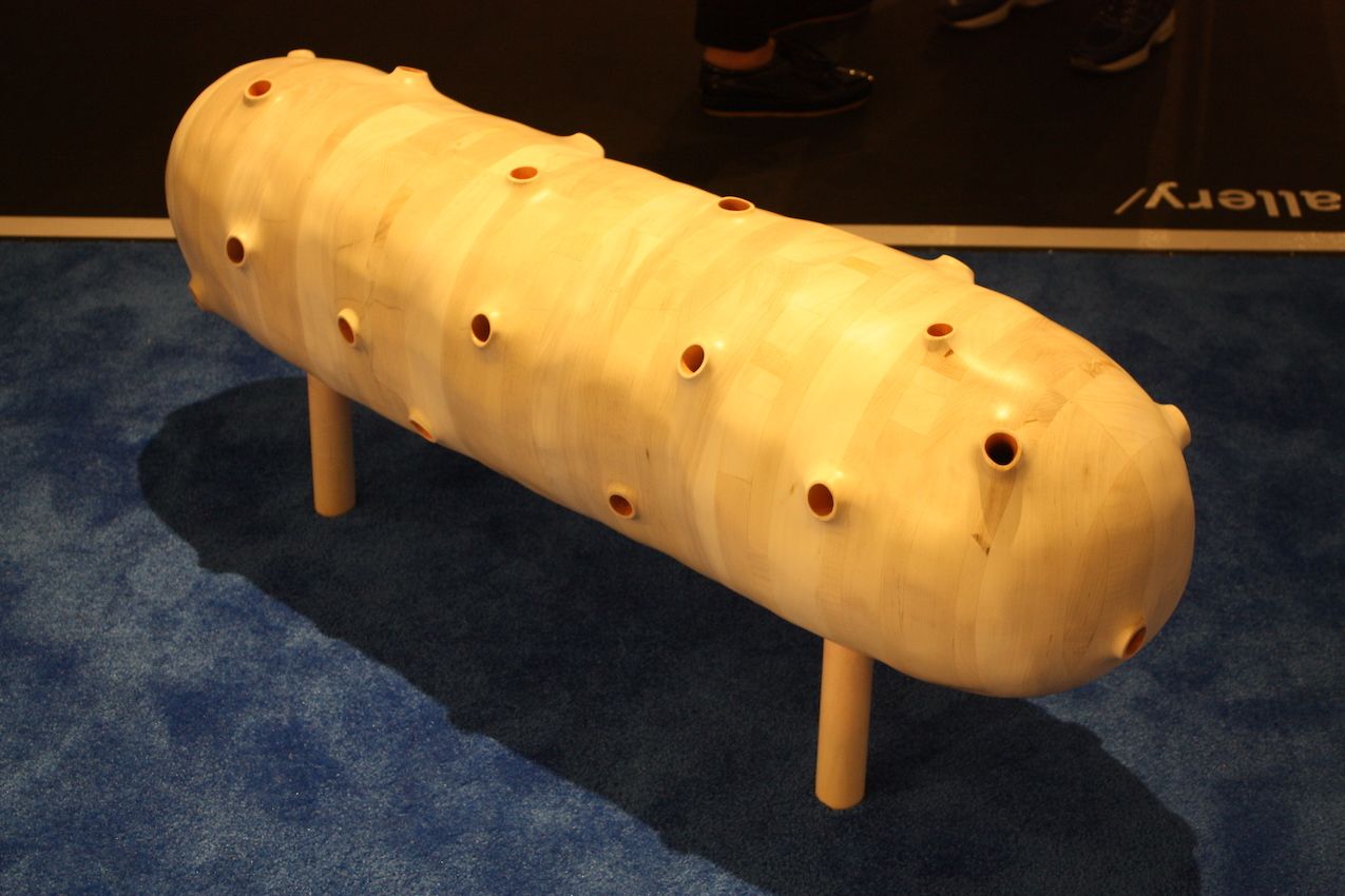 Pig bench by Julian Watts