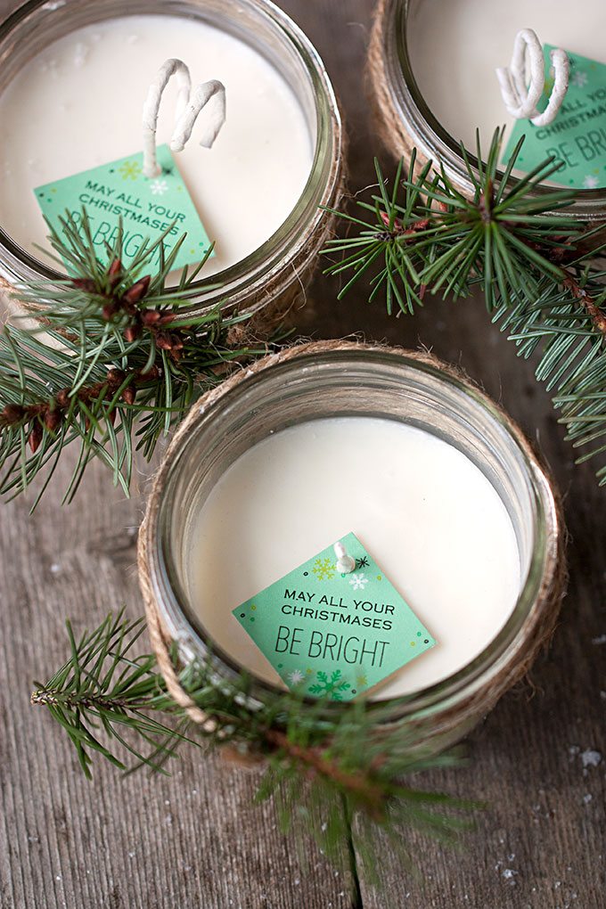 Pinecone Scented Soy Candles
