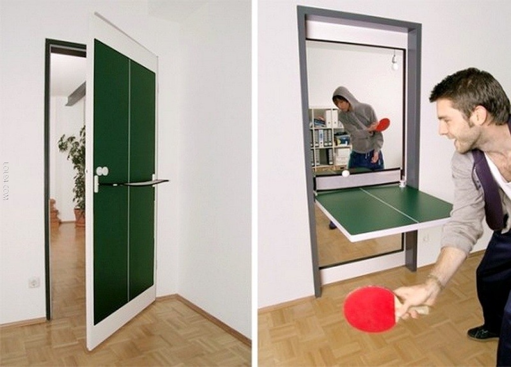 Ping Pong Table Door