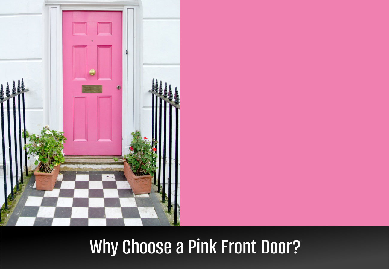 Give Your Home a Fresh Look with a Pink Front Door