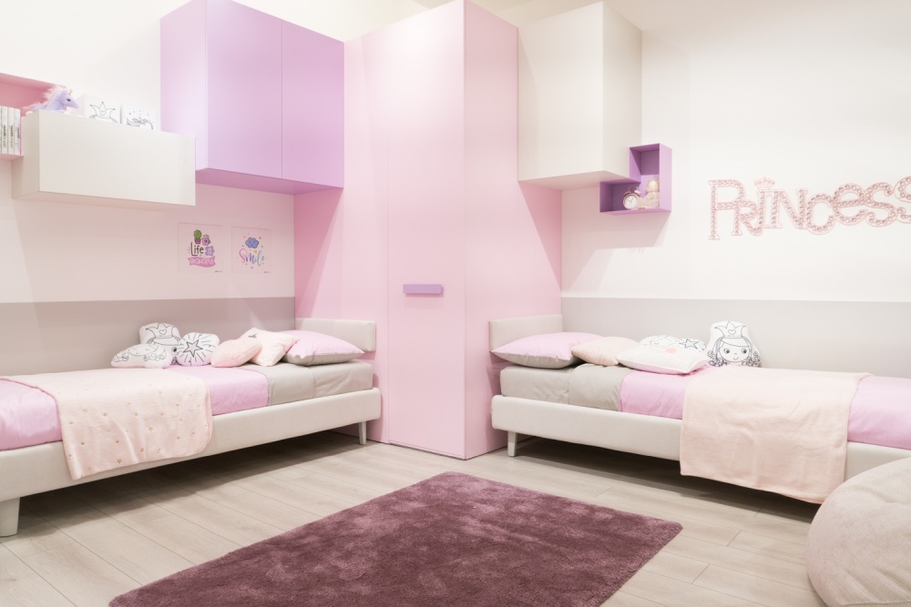 Pink room decor for girls