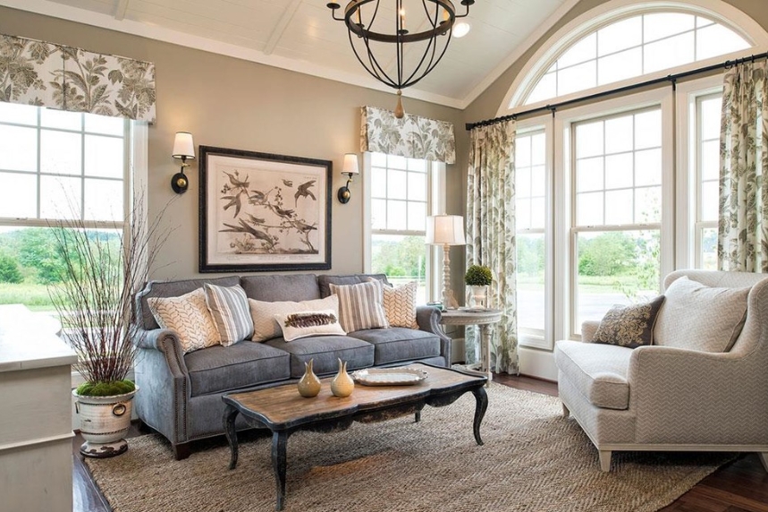 Place Your Curtain Rod at the Start of the Rectangle Windows
