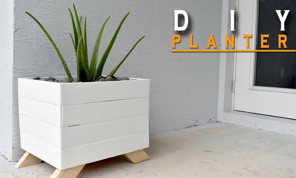 DIY Wood Pallet Planter Box Project