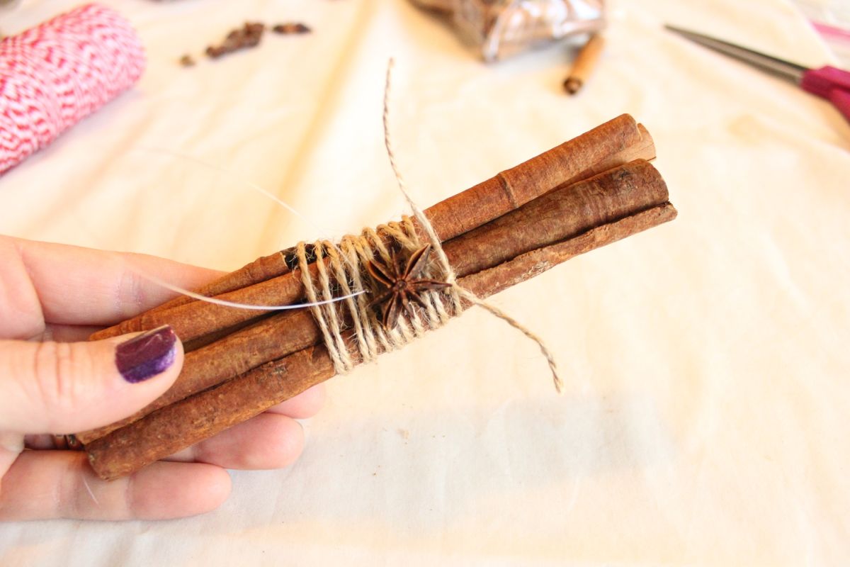 Play around with the ratios of twine to anise stars