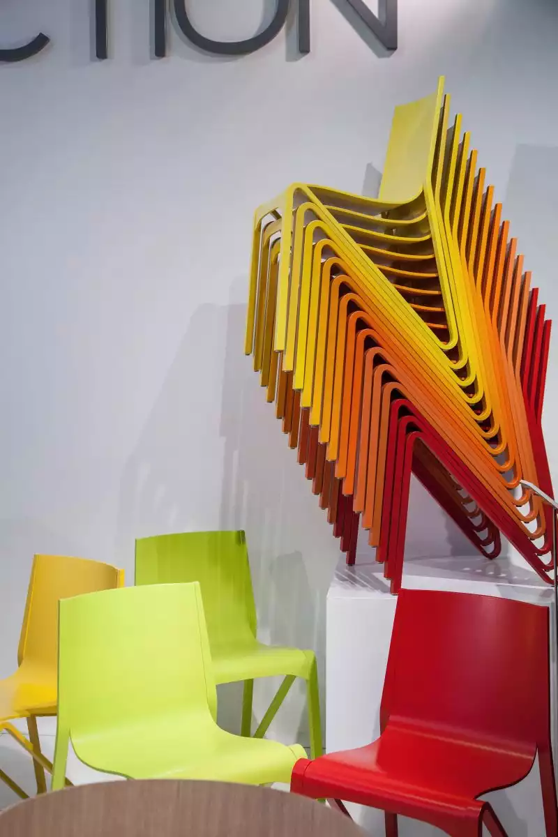 PlyCollection stacked chairs