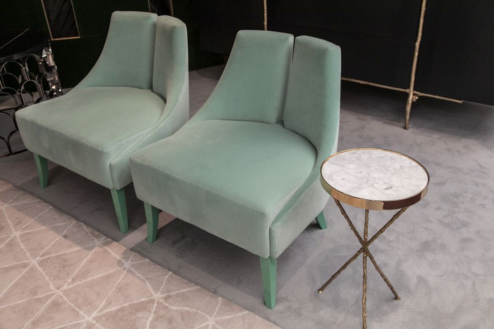 Polaire low chair from Munna
