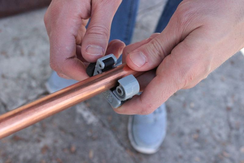 Position Copper Pipe