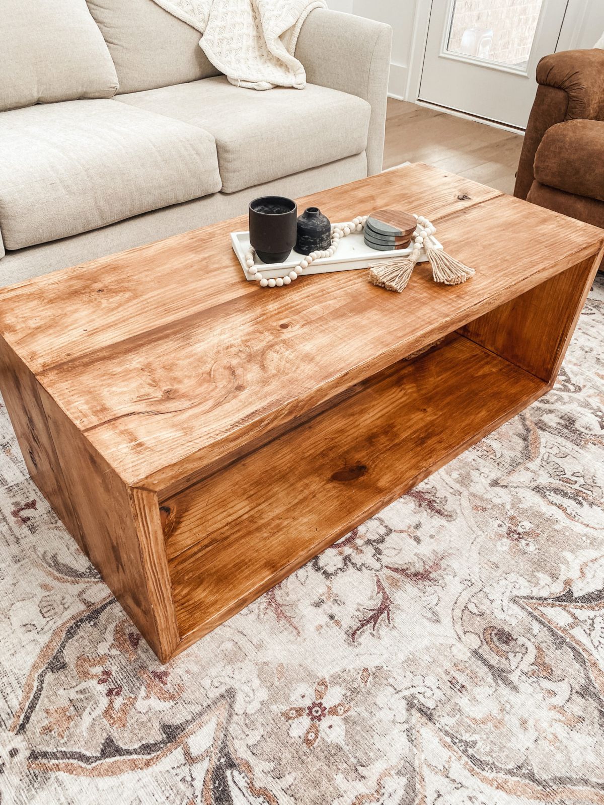 Pottery Barn Coffee Table Dupe