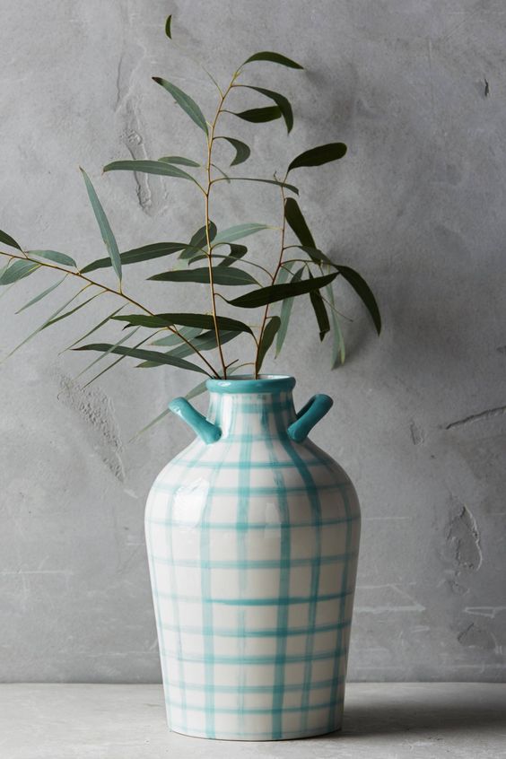 Printed jug vase